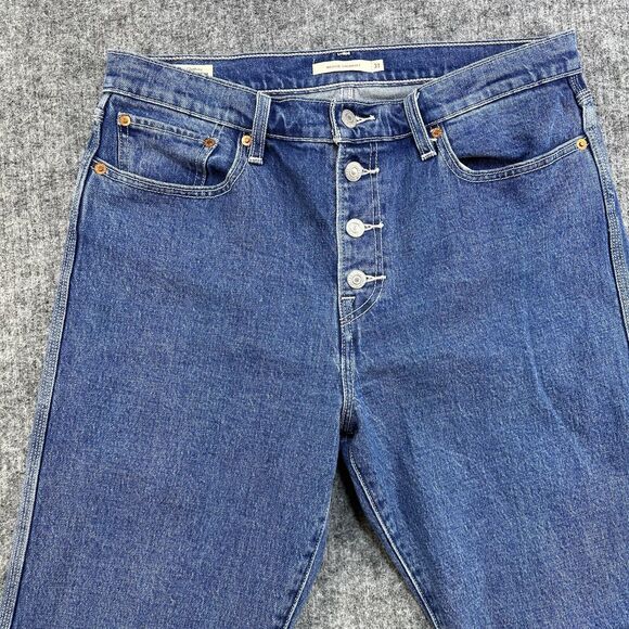 Levi's Denim - Levi’s Big E Wedgie Straight Womens Jeans 31x26 Crop Premium